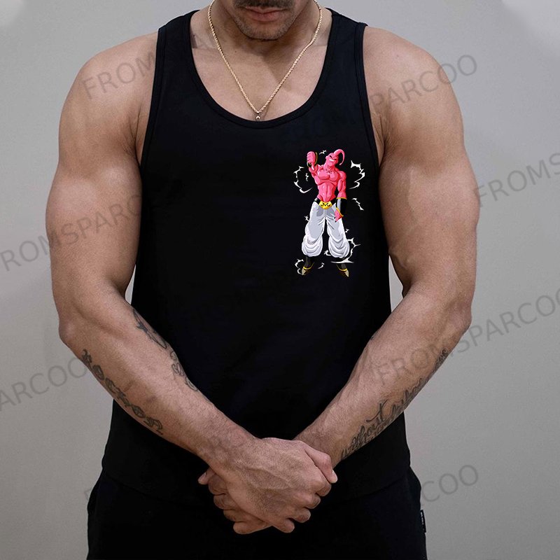 Casual Anime DB Buu Fitness Vest