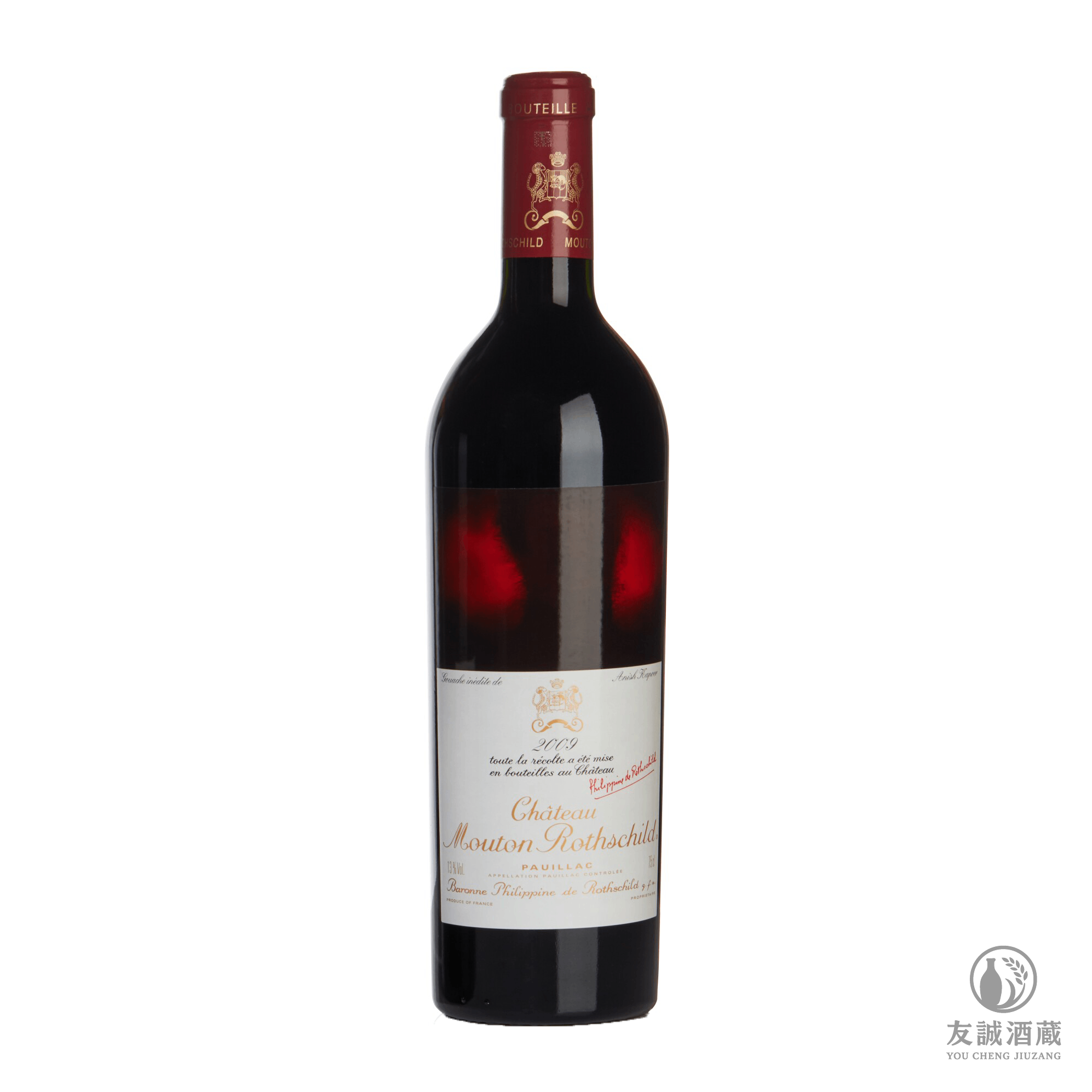 2009年木桐紅酒 Chateau Mouton Rothschild 友誠酒藏