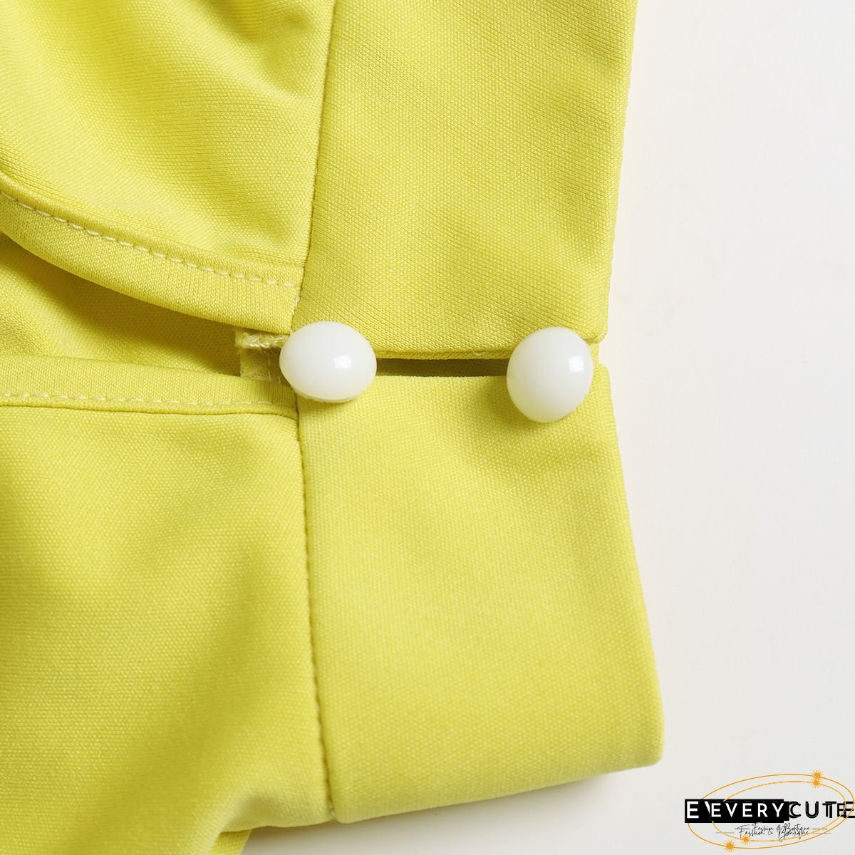 Women's Basic Fashion Streetwear Party Daily Crew Neck Green White Black Jumpsuit Solid Color Zipper Lantern Sleeve