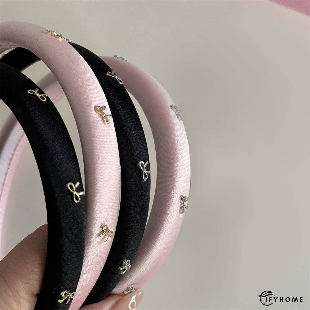 Alloy Bow Trim Headband | IFYHOME