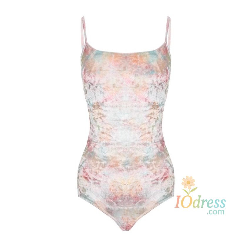 IO Dress Women Ballet Dance Leotard or Shorts Printed Gymnastics Bodysuit Suspender Training Clothes Adult Dancewear Female Dance Wear