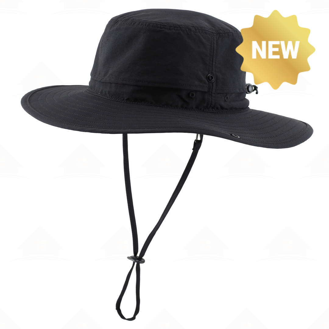 Home Prefer Sun Hat for Men Women Outdoor UV Protection Safari Hat for Fishing Hiking Gardening Breathable Cowboy Hat UPF50