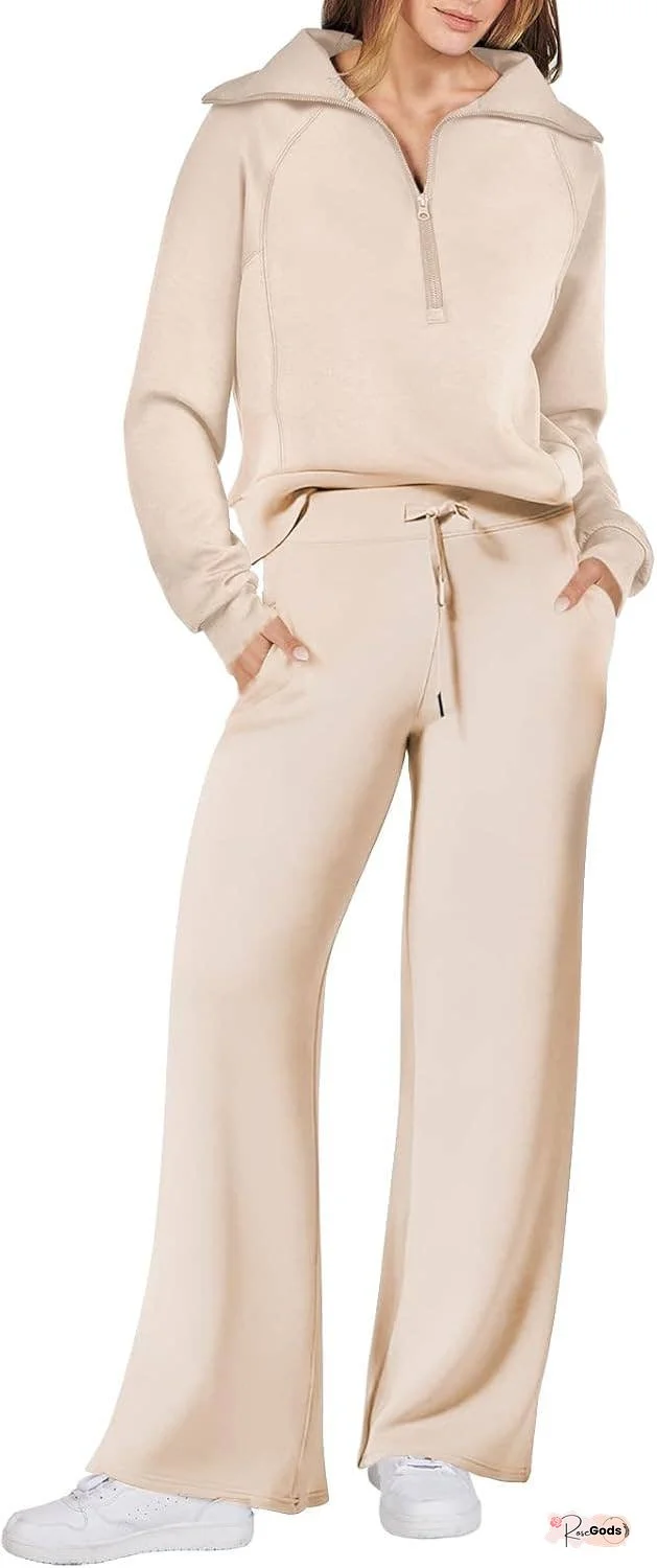 2-Piece Tracksuit – Oversized Sweatshirt & Pants