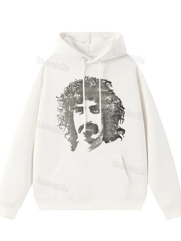 Teecade Teecade Retro Zappa Singer Hoodie