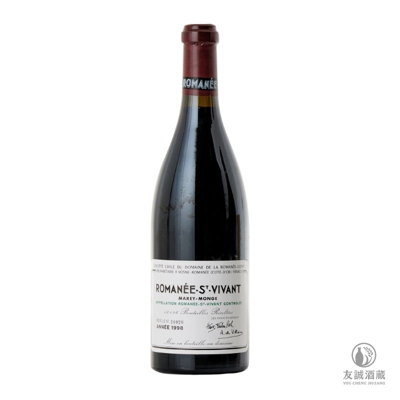1998年 Romanee-Saint-Vivant 聖維旺特級園紅葡萄酒 友誠酒藏
