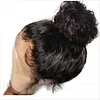 Black Brazilian Water Wave Long Curly Wigs