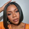 New Glueless Lovely Natrual Bob Styles Silky Hair Wig
