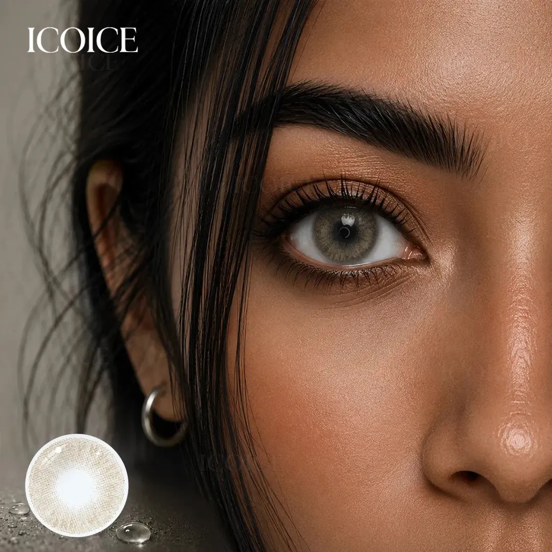 ICOICE Smoky Caramel Brown | 1 Year