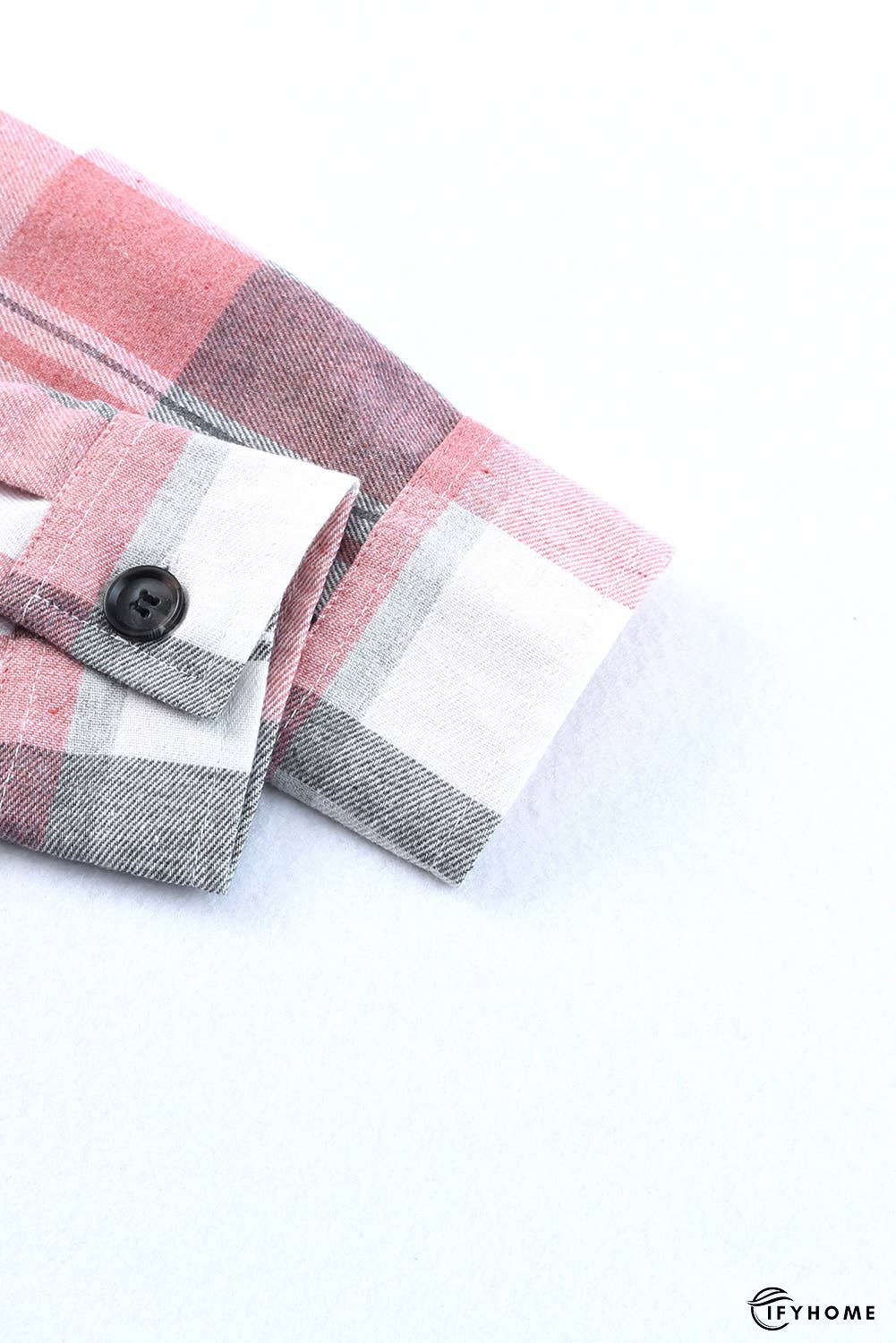 Plaid Button Up Patch Pocket Shirt | IFYHOME
