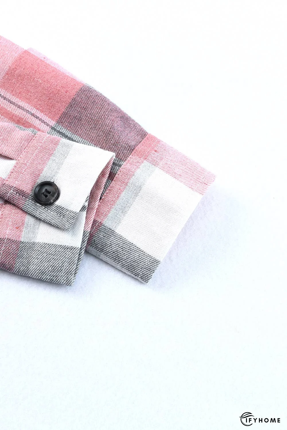 Plaid Button Up Patch Pocket Shirt | IFYHOME