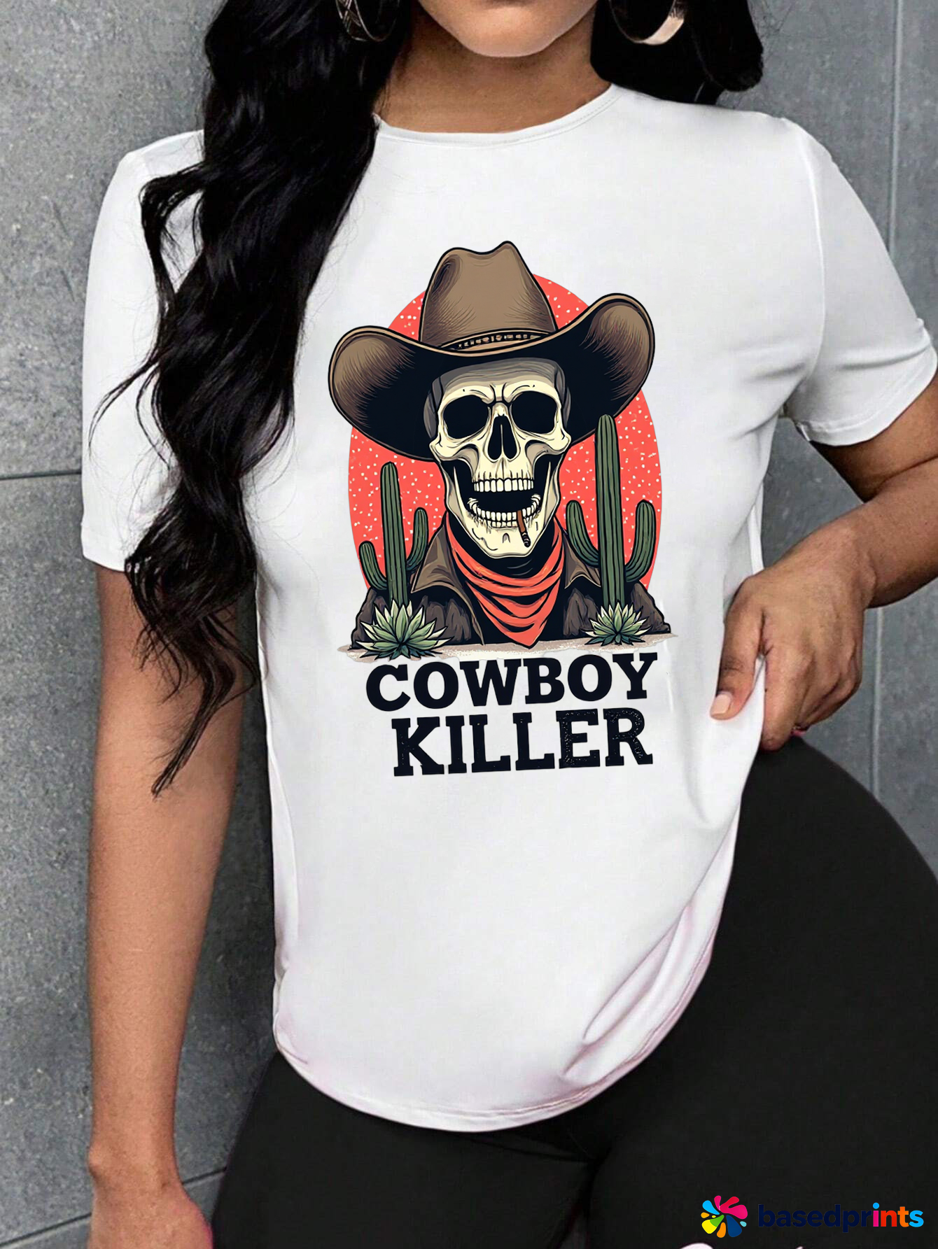 Cowboy Killer Skull T-Shirt