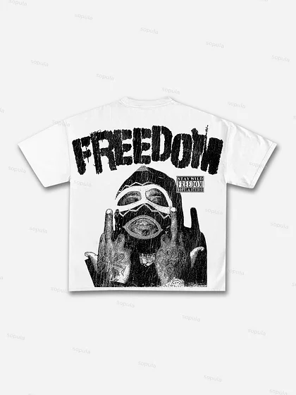Sopula Burning Faith No 23 Graphic Blokette Blokecore T-Shirt