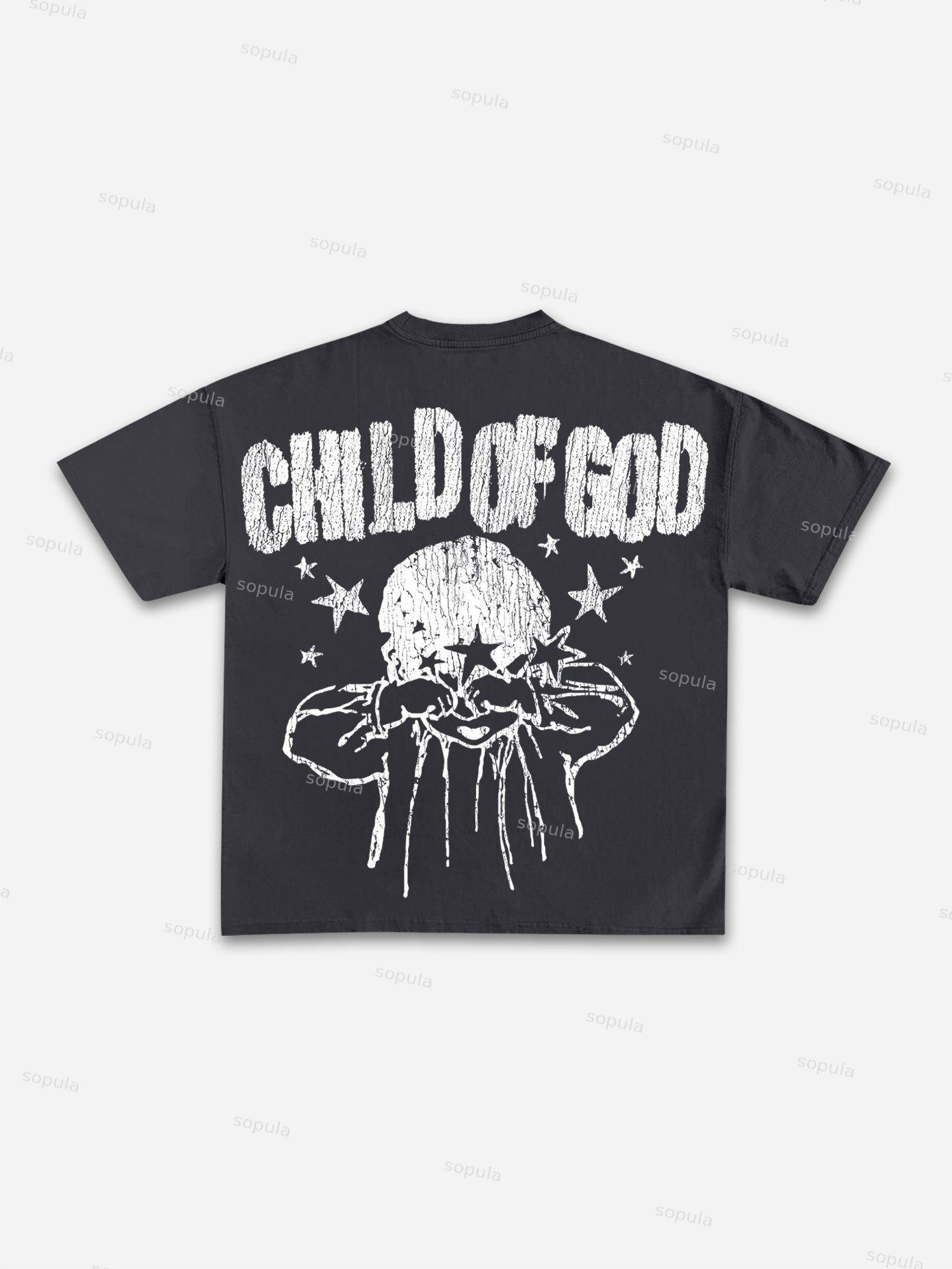 Sopula Child Of God Fun Kids Print Cotton T-shirt