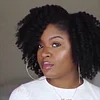 Short Hair Afro Kinky Curly Wigs With Bangs For Black Women