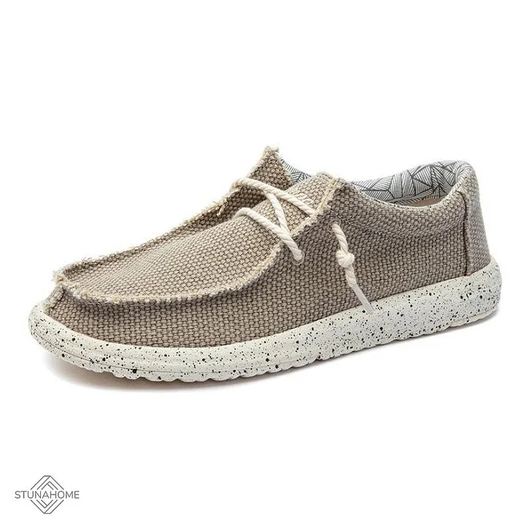 Sale| Khaki	UK8（42）|Men Everyday Slip-On Orthotic Loafer shopify Stunahome.com