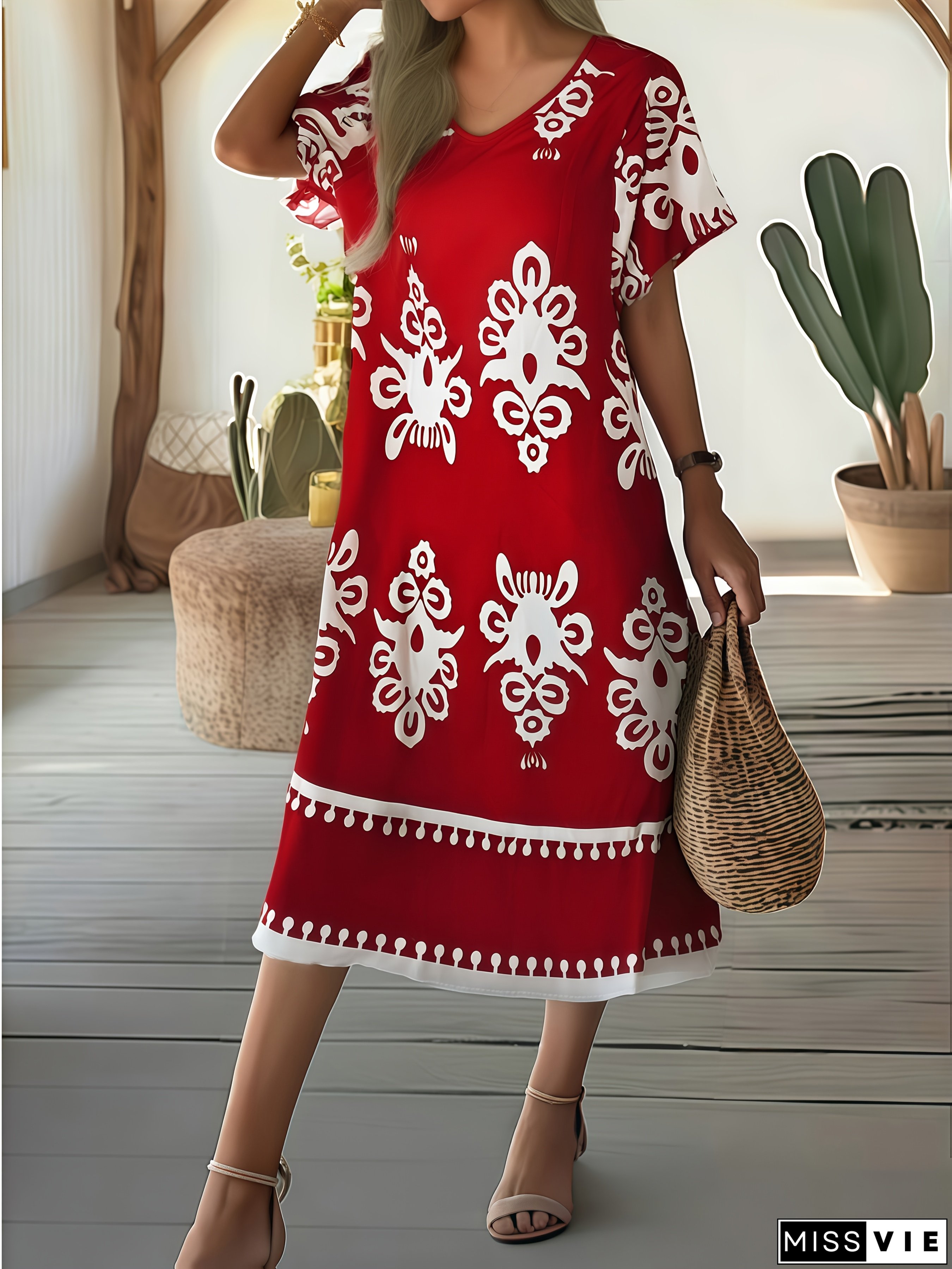 Off-Shoulder Sleeveless Dress Set