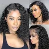 Water Wave Short Bob Wig Wear And Go Glueless Curly Wig