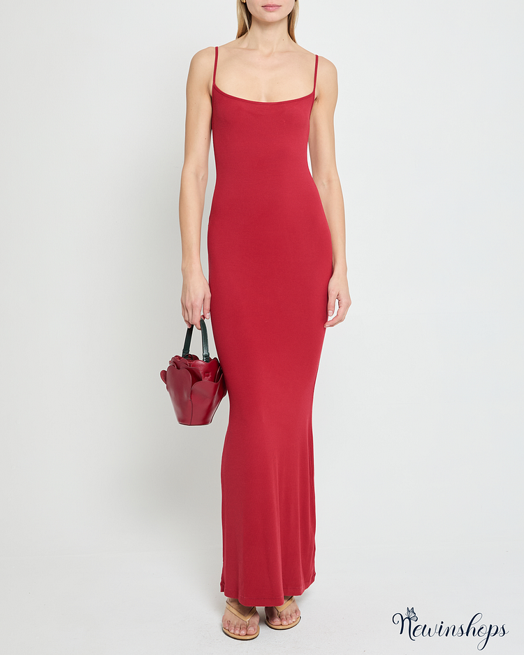 Soft Lounge Long Slip Dress