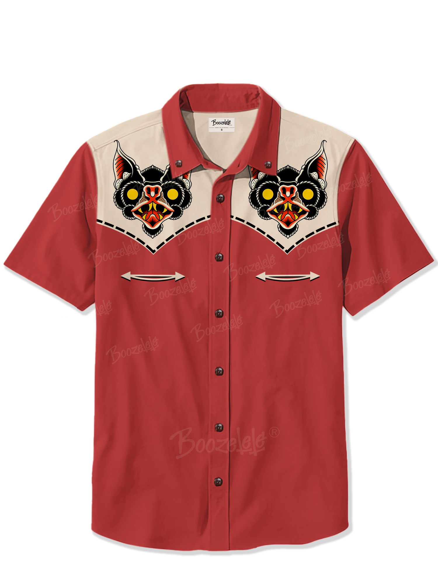 Retro Bat - 100% Cotton Shirt