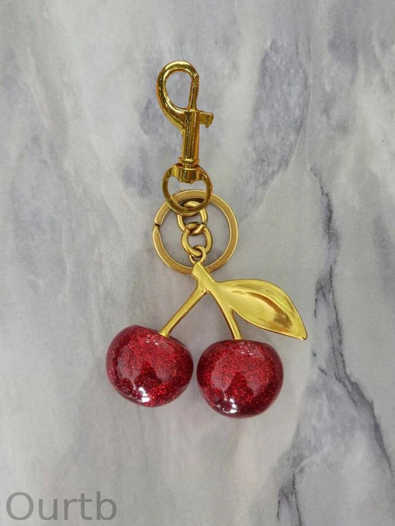 Cherry Keychain Women's Bag Pendant Fashion Trend Exquisite Pendant Women's Bag Exquisite Pendant Christmas Gift Women's Backpack Elegant Pendant Suitable for Valentine's Day and Christmas Giving To Friends, Trendy Cute Keychain Cherry Keychain Women's Bag Pendant Fashion Trend Exquisite Pendant Women's Bag Exquisite Pendant Christmas Gift Women's Backpack Elegant Pendant Suitable for Valentine's Day and Christmas Giving To Friends, Trendy Cute Keychain