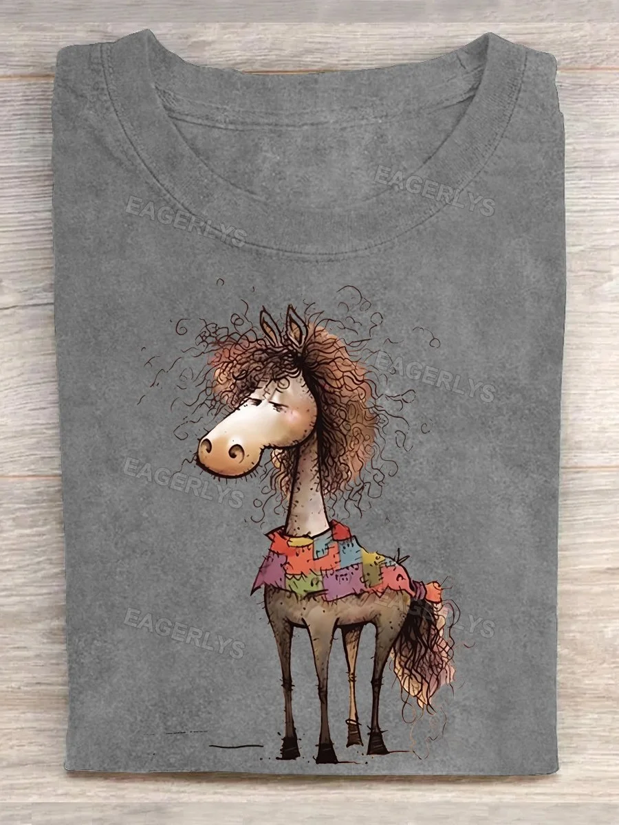 Eagerlys Horse T-shirt Eagerlys