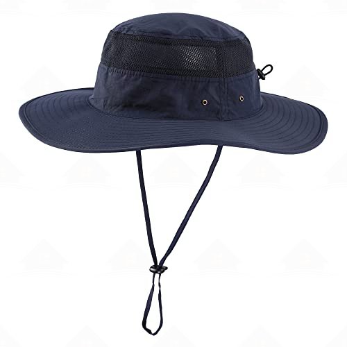 Home Prefer UPF 50+ Men's Sun Hat Wide Brim Bucket Hat UV Protection Hat for Mens Womens Beach Safari Gardening Golf Fishing