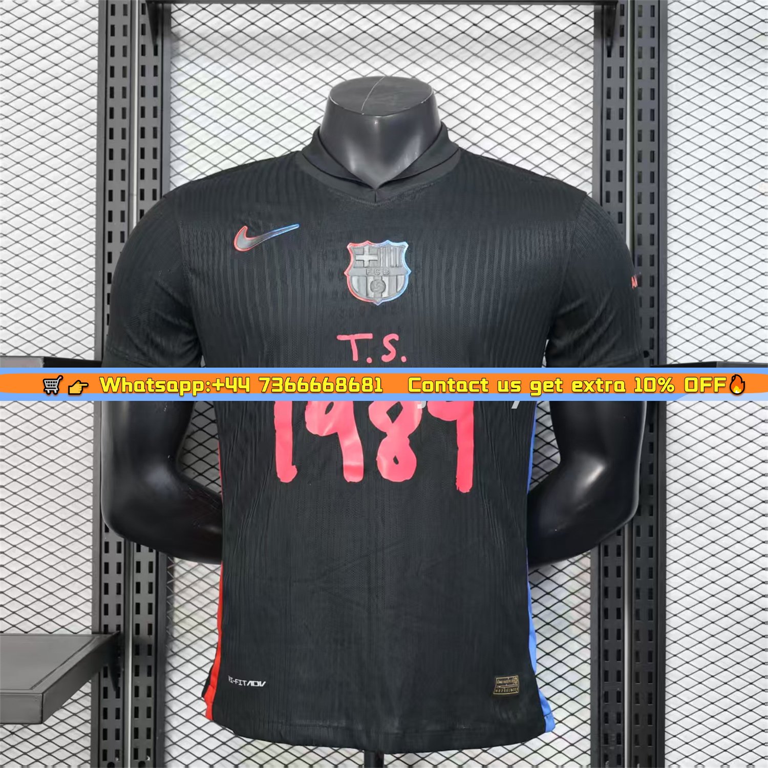 B.A.R.S.A x Taylor Swift 24-25 Away Special Edition Jersey - Player Version