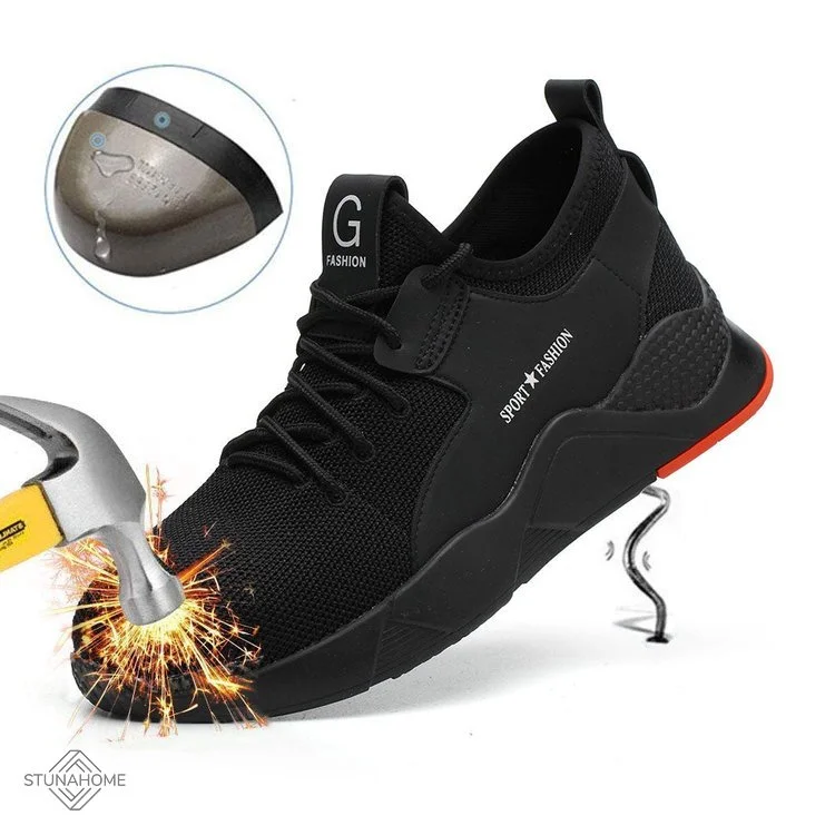 Men's Steel Toe Work Shoes  Stunahome.com