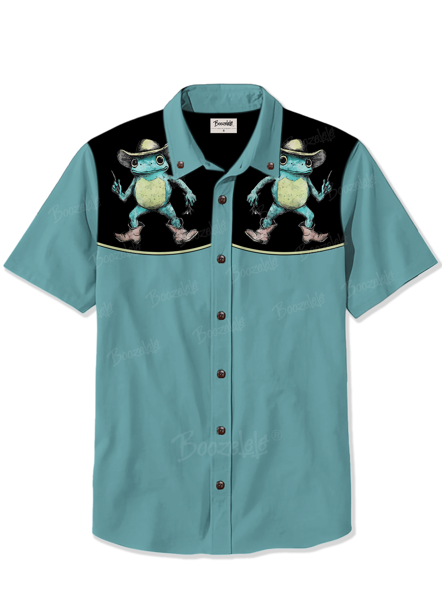 Western Frog- 100% Cotton Shirt