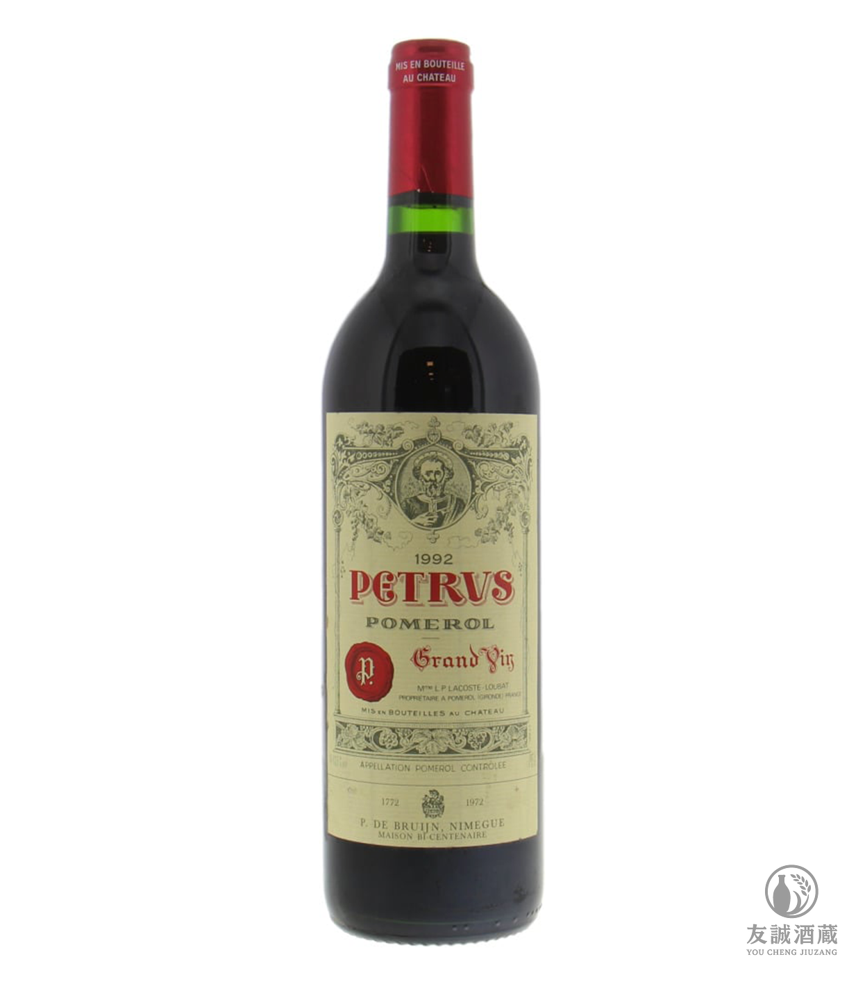 1992年柏圖斯 P&eacute;trus/帕翠紅酒 友誠酒藏