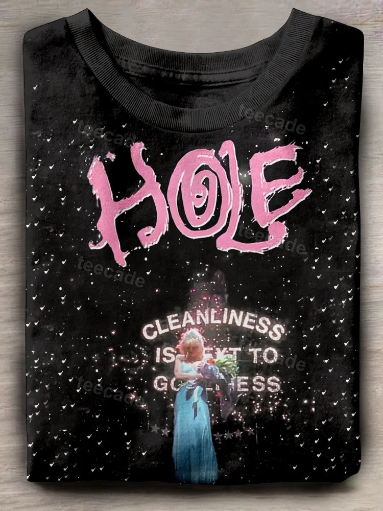 Teecade Hole Band Art Print T-shirt