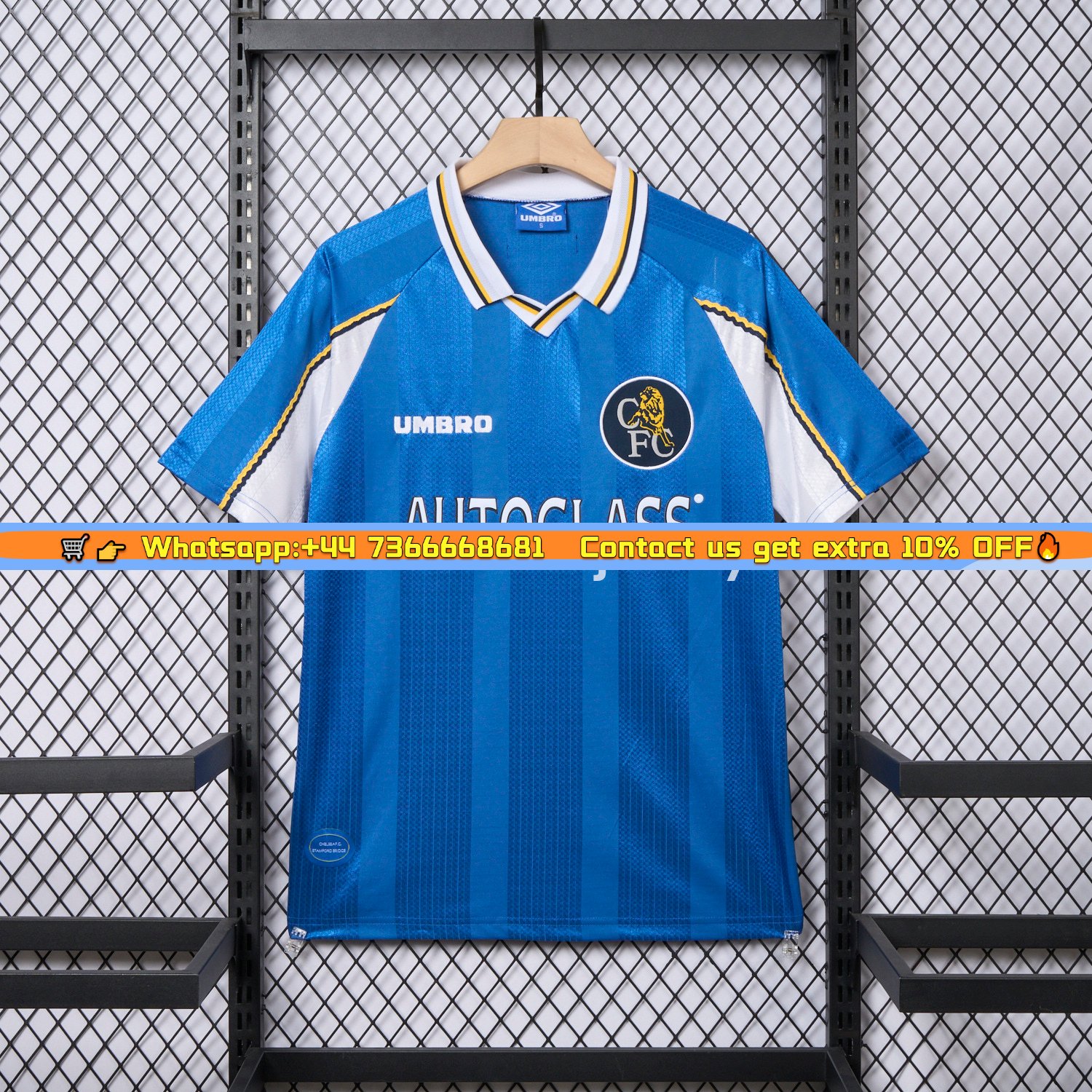 Retro C.H.E.L.S.E.A 1997-99 Home Jersey