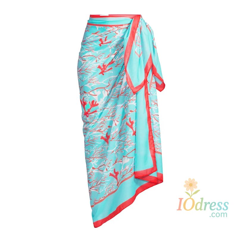 IO Dress Women's Bikini Halter Print Split Swimsuit Set, Swimwear, Beach Cover Up Bathing Suits, Summer Beach Wear, Swimming Suit