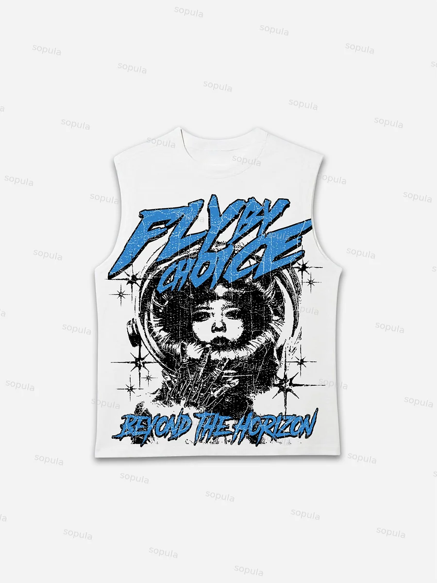 Fly By Choice Print Tank Top