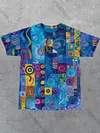 Unisex Art Graphic Abstract Design T-Shirt