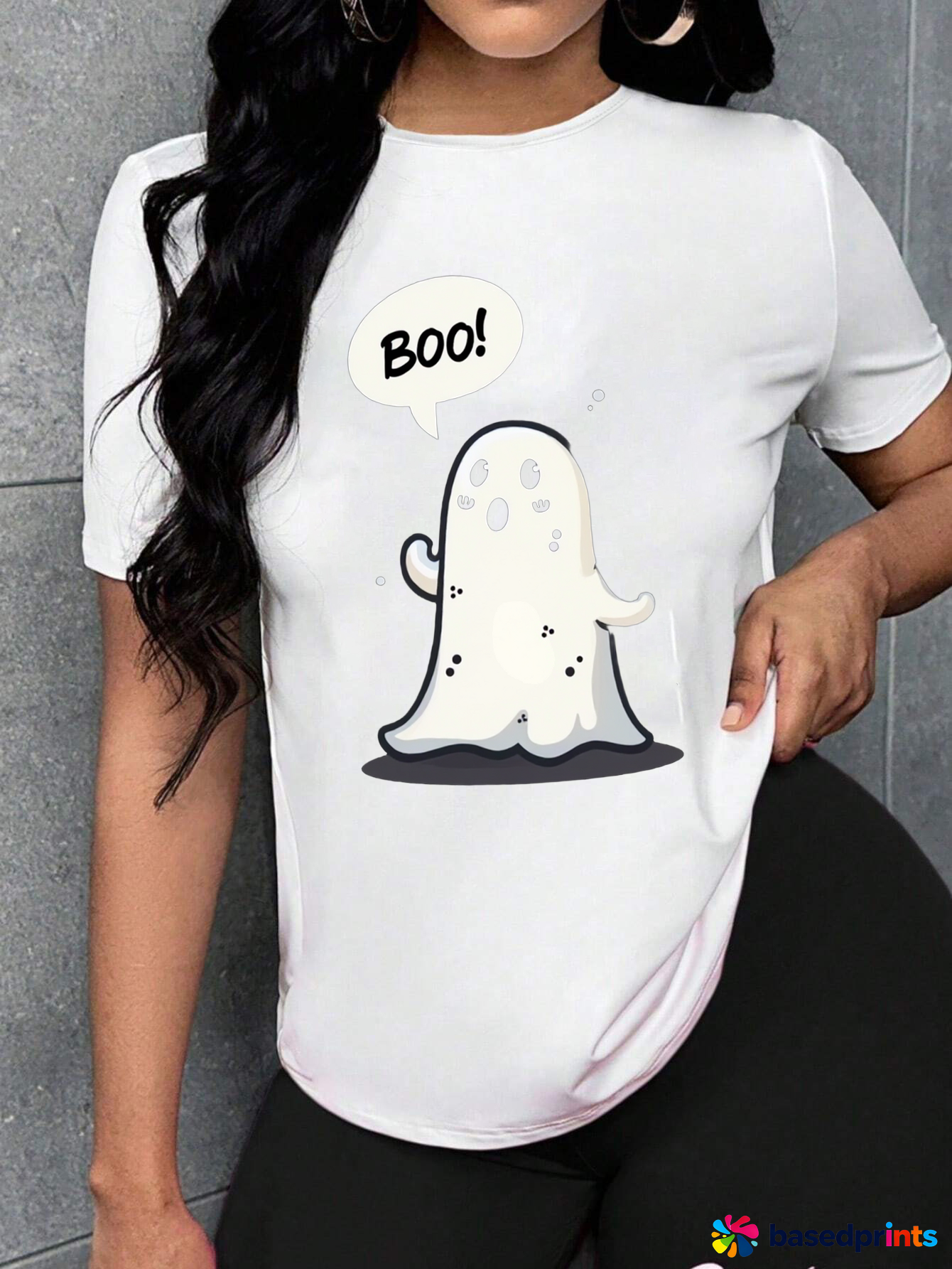 Cute Ghost Halloween T-Shirt