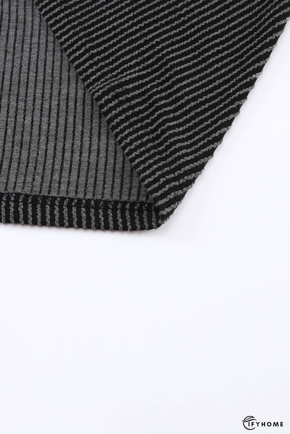 Lace Trim Ribbed Oversize Kimono | IFYHOME