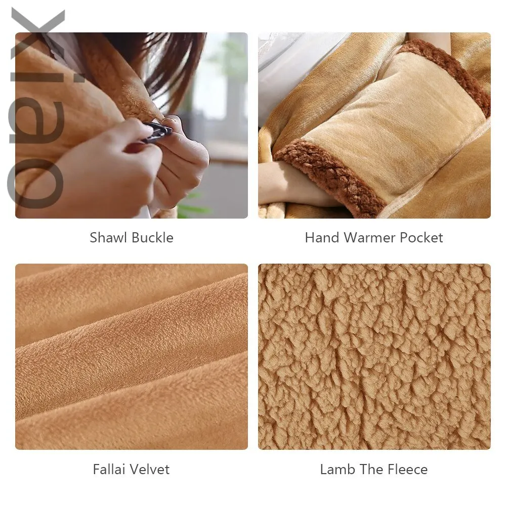 Electric-blanket-Electric Heater Blanket Home Appliance Thick Soft Bed Warmer Machine Washable Thermostat USB Electric Heating Mat 60x80cm 5V-Electric-blanket