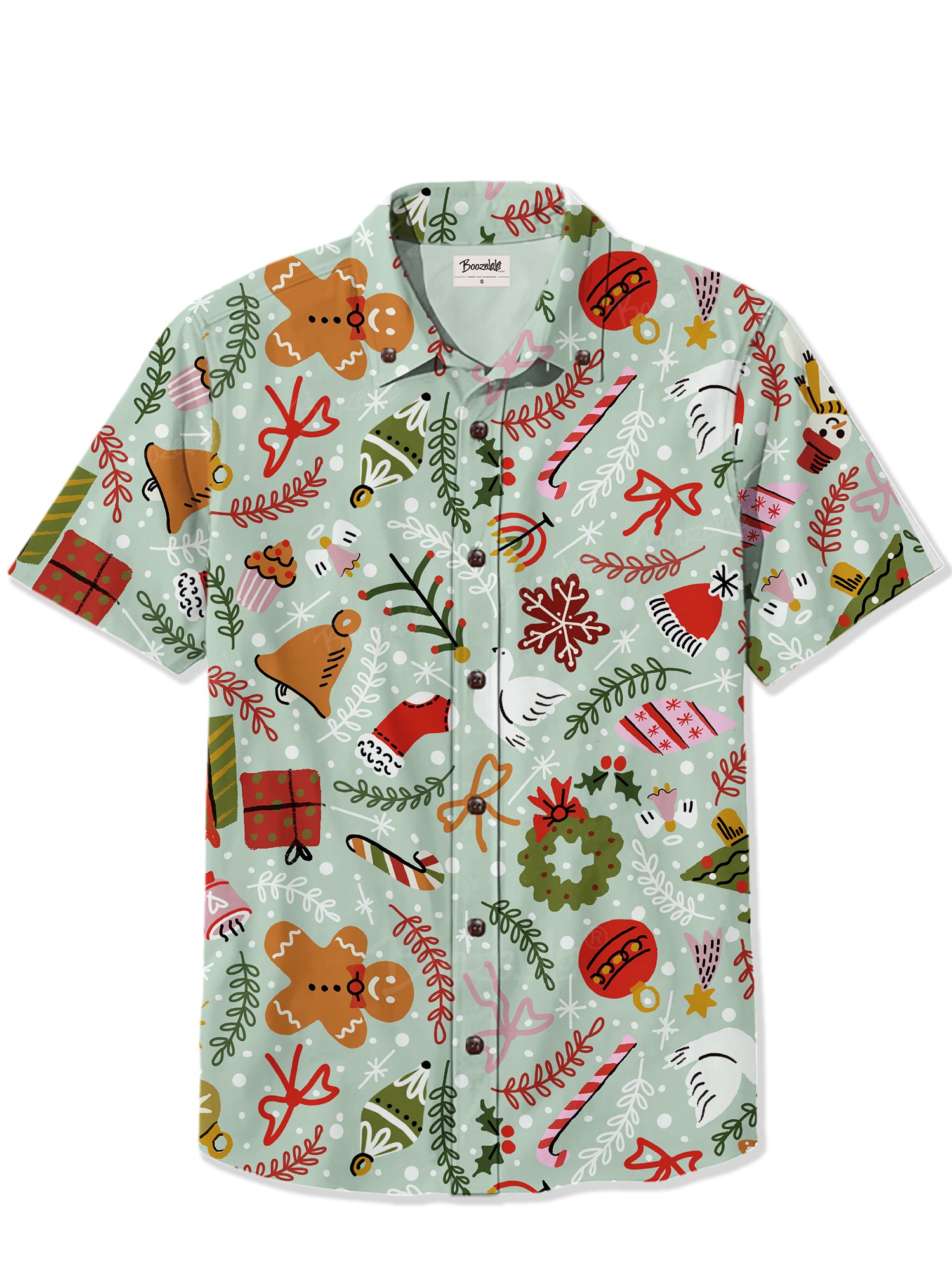 【Madhuranga X Boozelele】Christmas Merry Moment &ndash; 100% Cotton Shirt