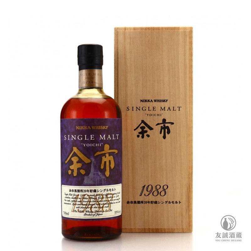 Yoichi余市1988原桶 友誠酒藏