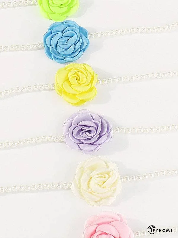 Three-Dimensional Flower Necklaces Accessories | IFYHOME