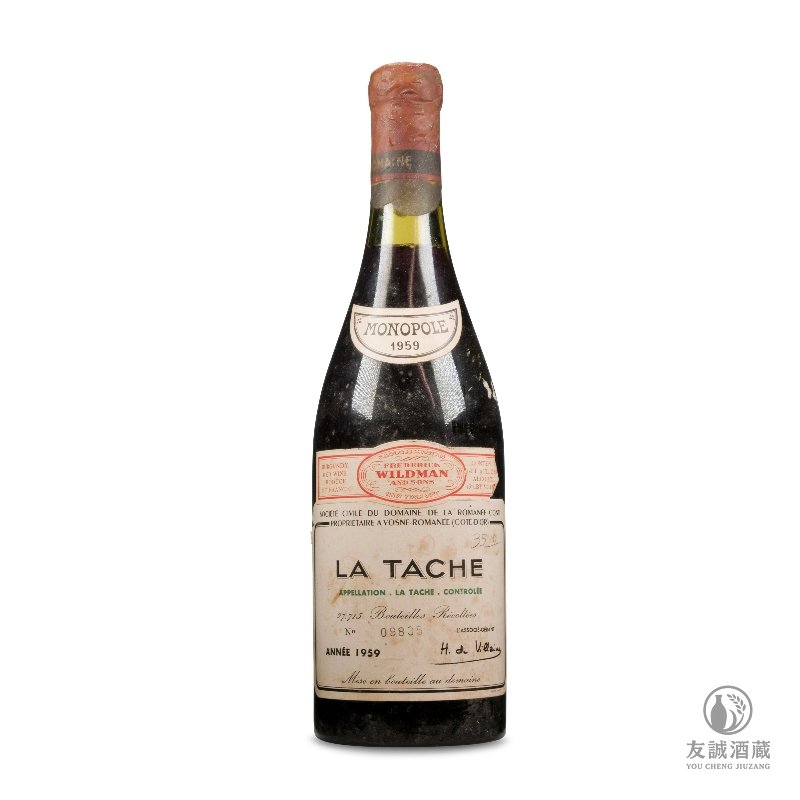 1959年 Roman&eacute;e-Conti La T&acirc;che 拉塔希特級園紅酒 友誠酒藏