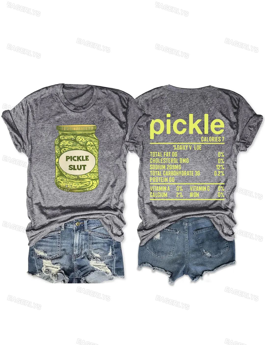 Eagerlys Pickle Slut T-shirt Eagerlys