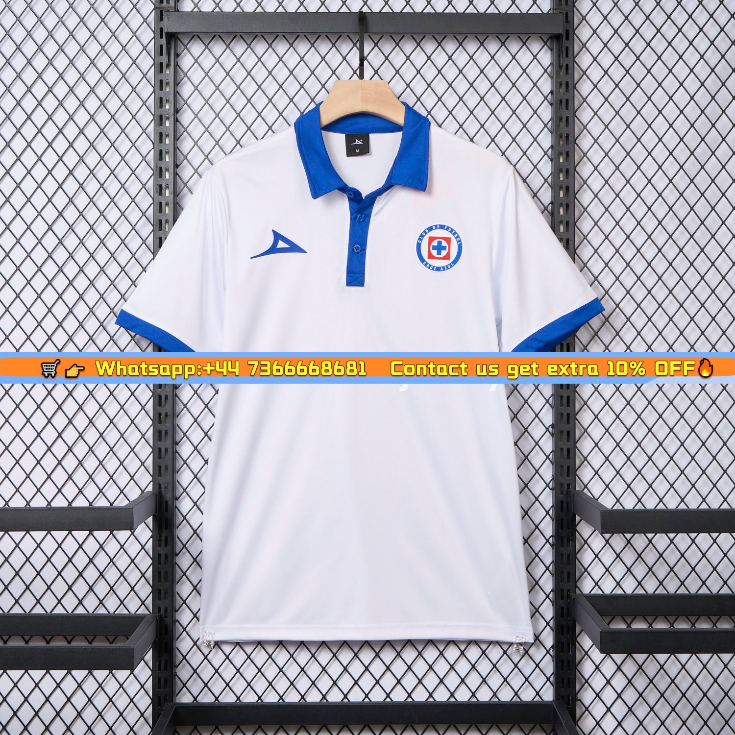 Cruz Azul 25-26 White Special Edition Polo Shirt