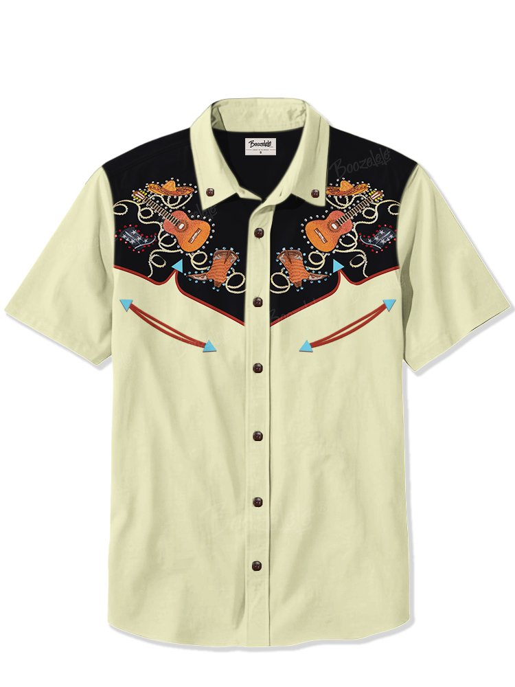 Classic Music Cowboy - 100% Cotton Shirt