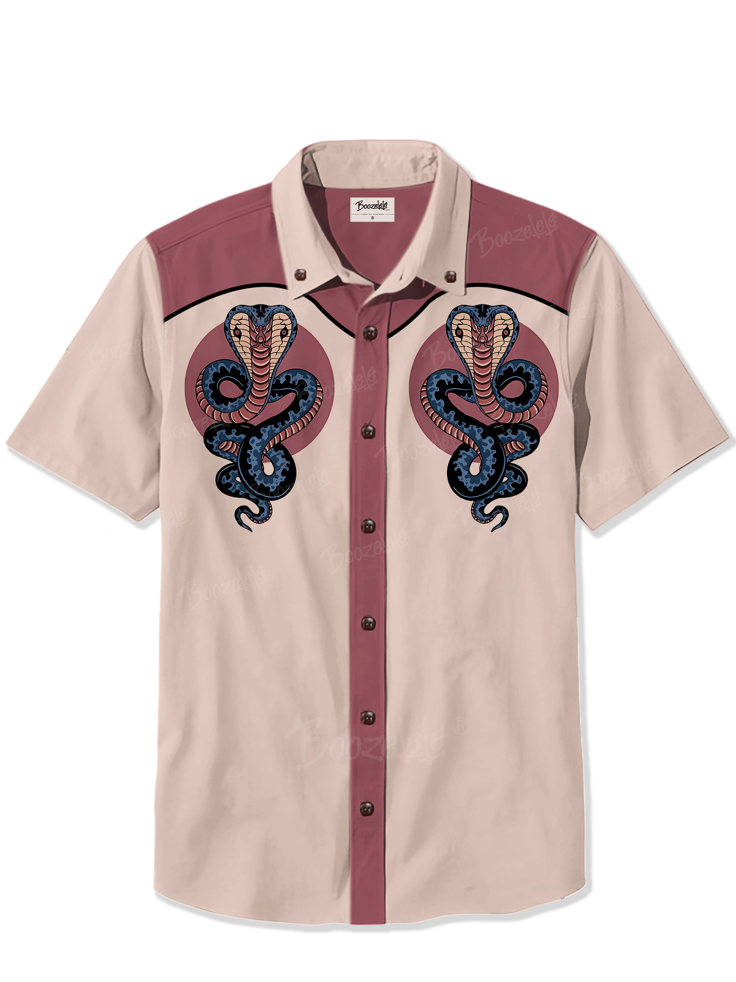 Vintage Sun Snake- 100% Cotton Shirt