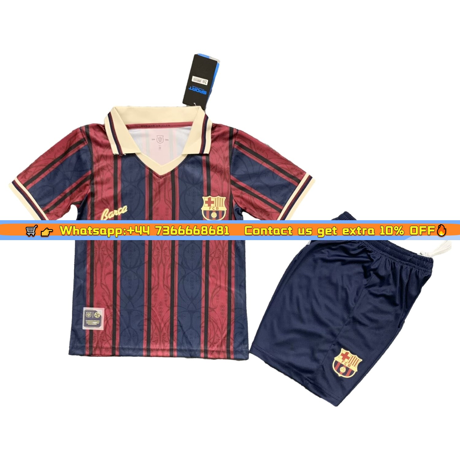 B.A.R.S.A 25-26 125th Anniversary Throwback Kids Kit