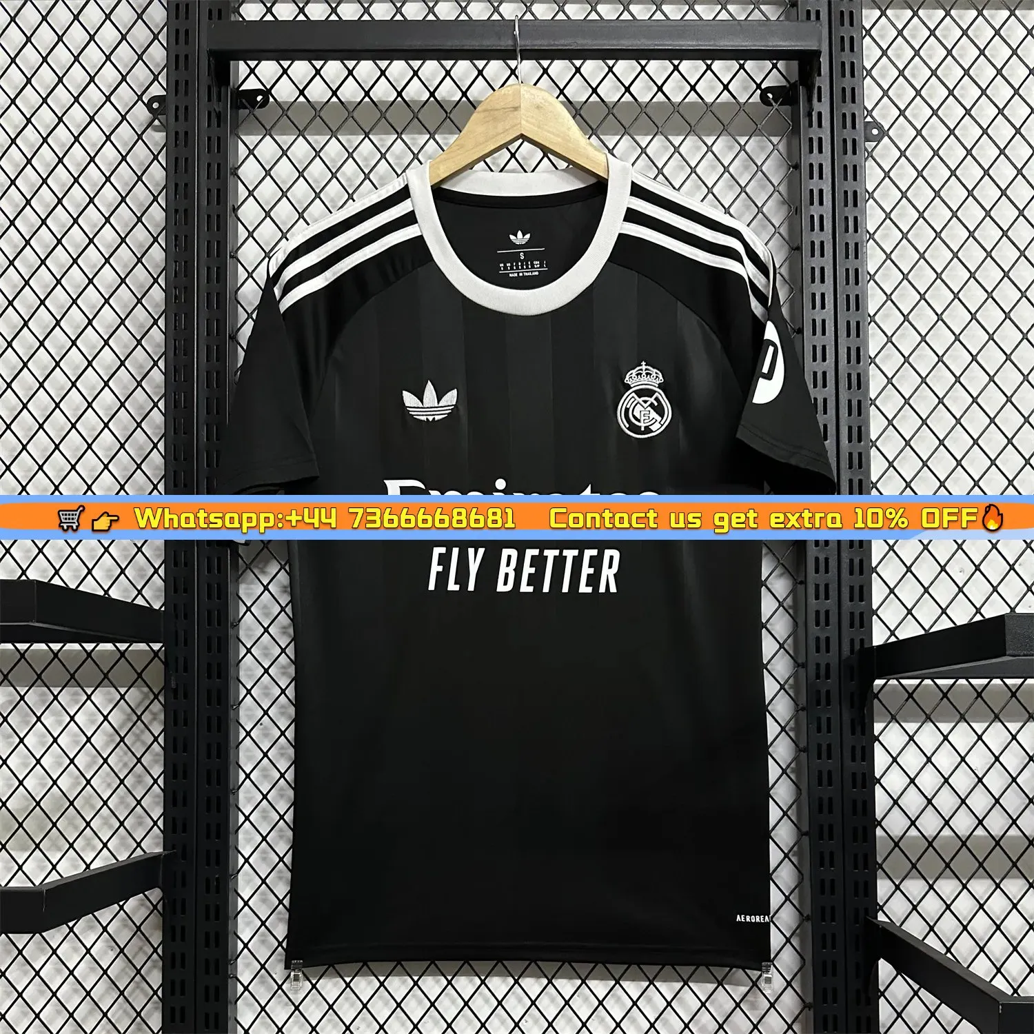 Real Madrid 25-26 Black Terrace Goalkeeper Jersey - Fans Version