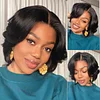 New Glueless Body Wave Bob Nature Black Beautiful Wig