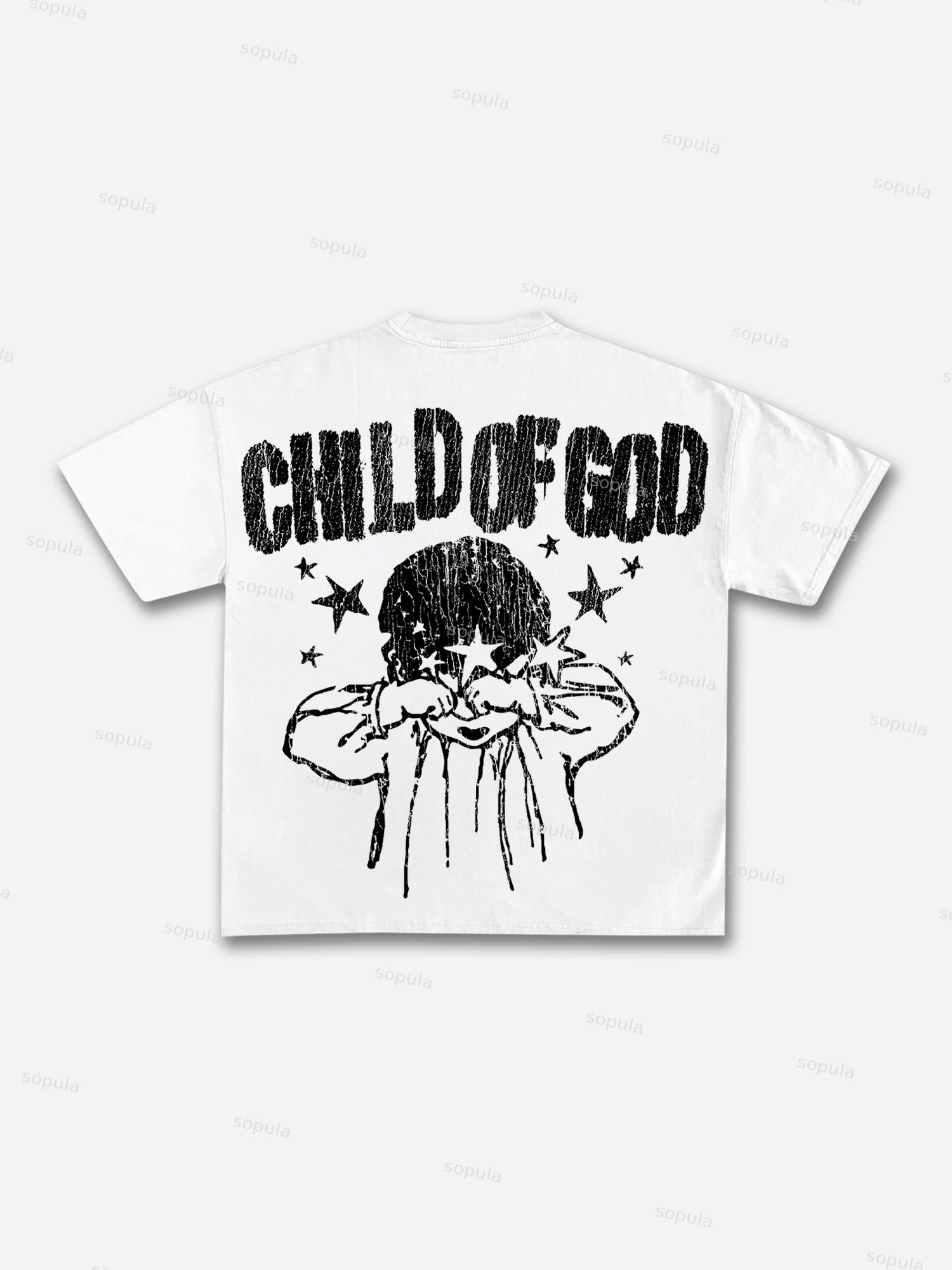 Sopula Child Of God Fun Kids Print Cotton T-shirt